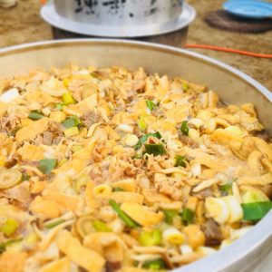 狭山市堀兼小学校で芋煮会を開催しました。