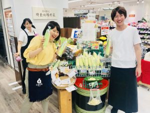 【西武所沢店で試食販売をしてきました♬】